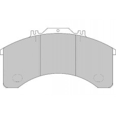 Placute frana Iveco WVA 29011, 1906191, 1906459 producator Axle Dynamics